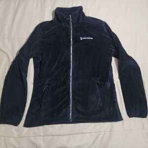 Women's Free Country Black Fleece Jacket - Size Medium